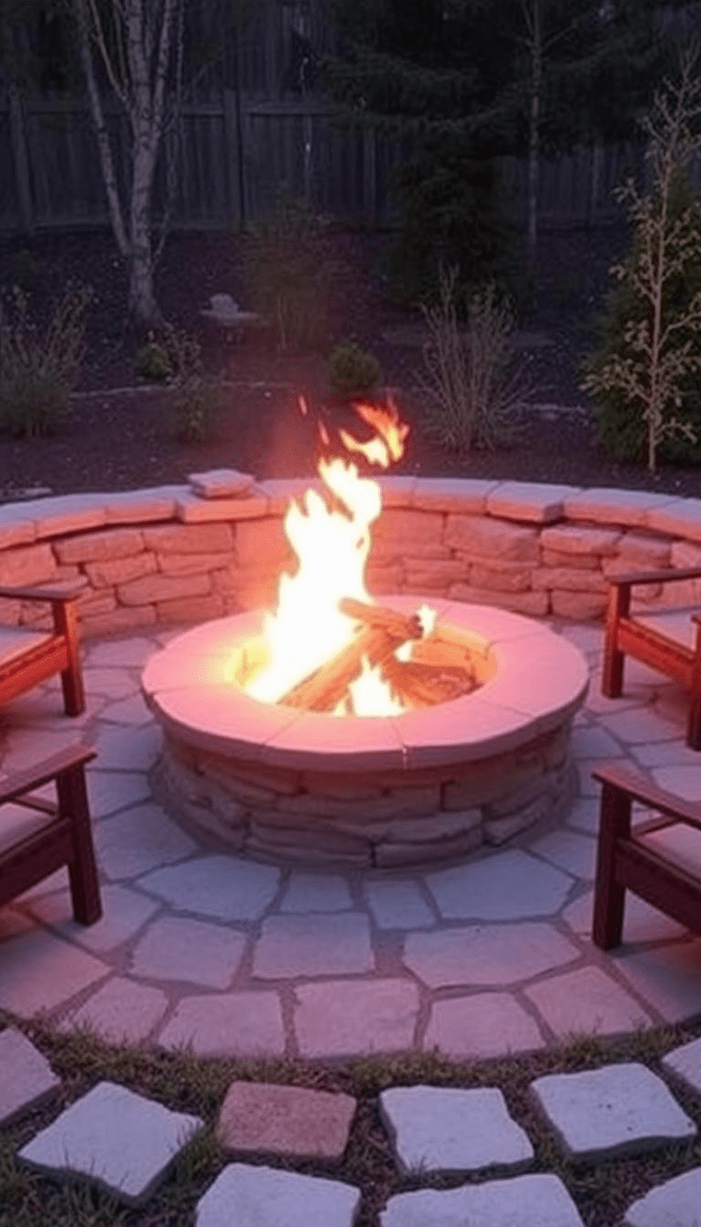 how to build a backyard fire pit