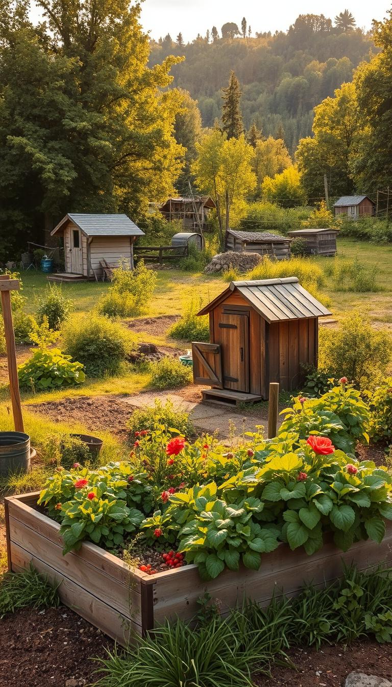 small scale homesteading projects