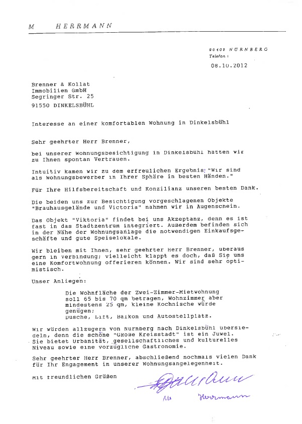 Was ist im mietrecht bestimmt? brenner IMMOBILIEN GmbH | Kundenstimmen - Referenzen