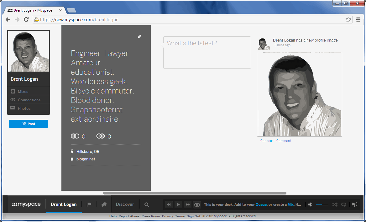 MySpace Archives - Brent Logan