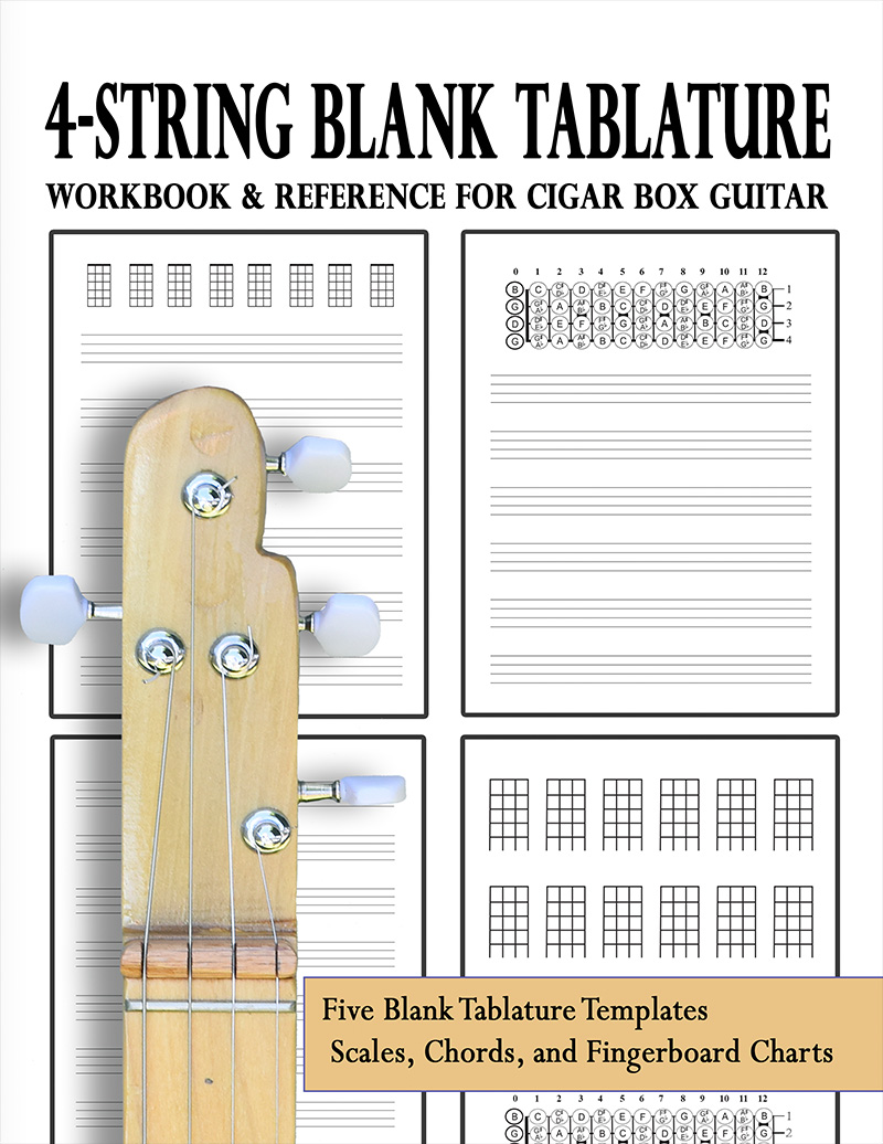 Cahier De Tablatures Basse 4 Cordes - Papier Vierge, 12 Portées Par Page | Pour Débutants, élèves, Professeurs Et Composition - 3
