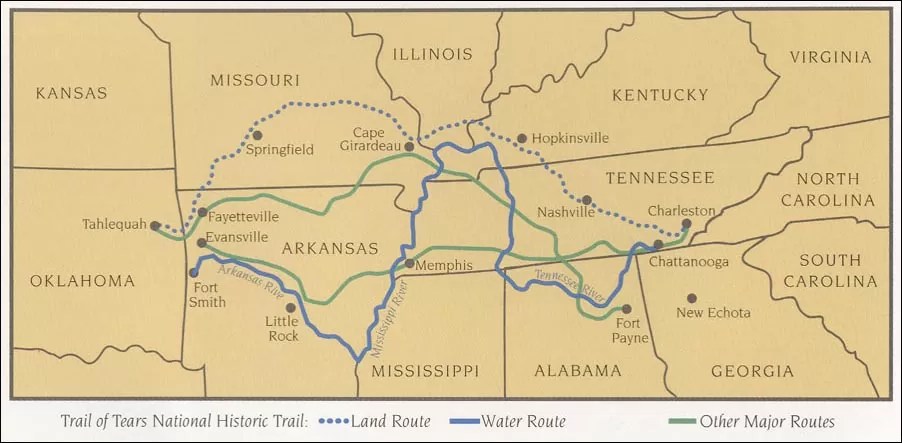 The Cherokee And The Trail Of Tears Brewminate A Bold Blend Of News 