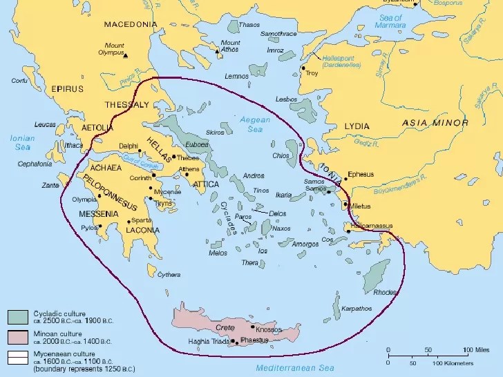 Minoan Map.