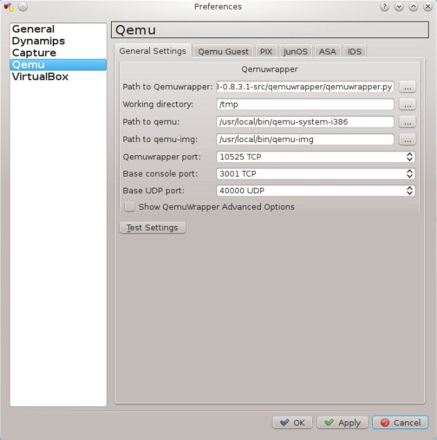 Qemu-settings