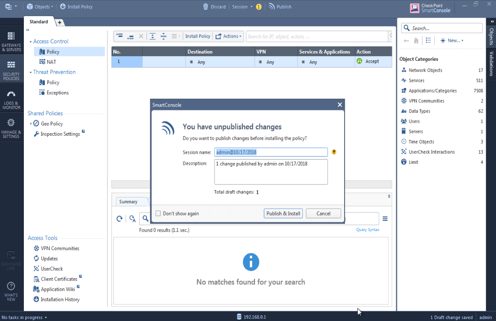 Check Point GAiA as Personal Firewall on Linux - Part2 - Brezular's Blog