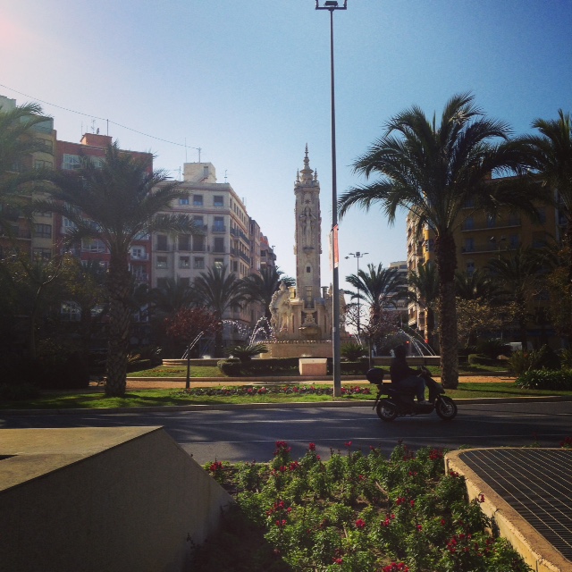 Plaza de Luceros, somewhere we walk through everyday