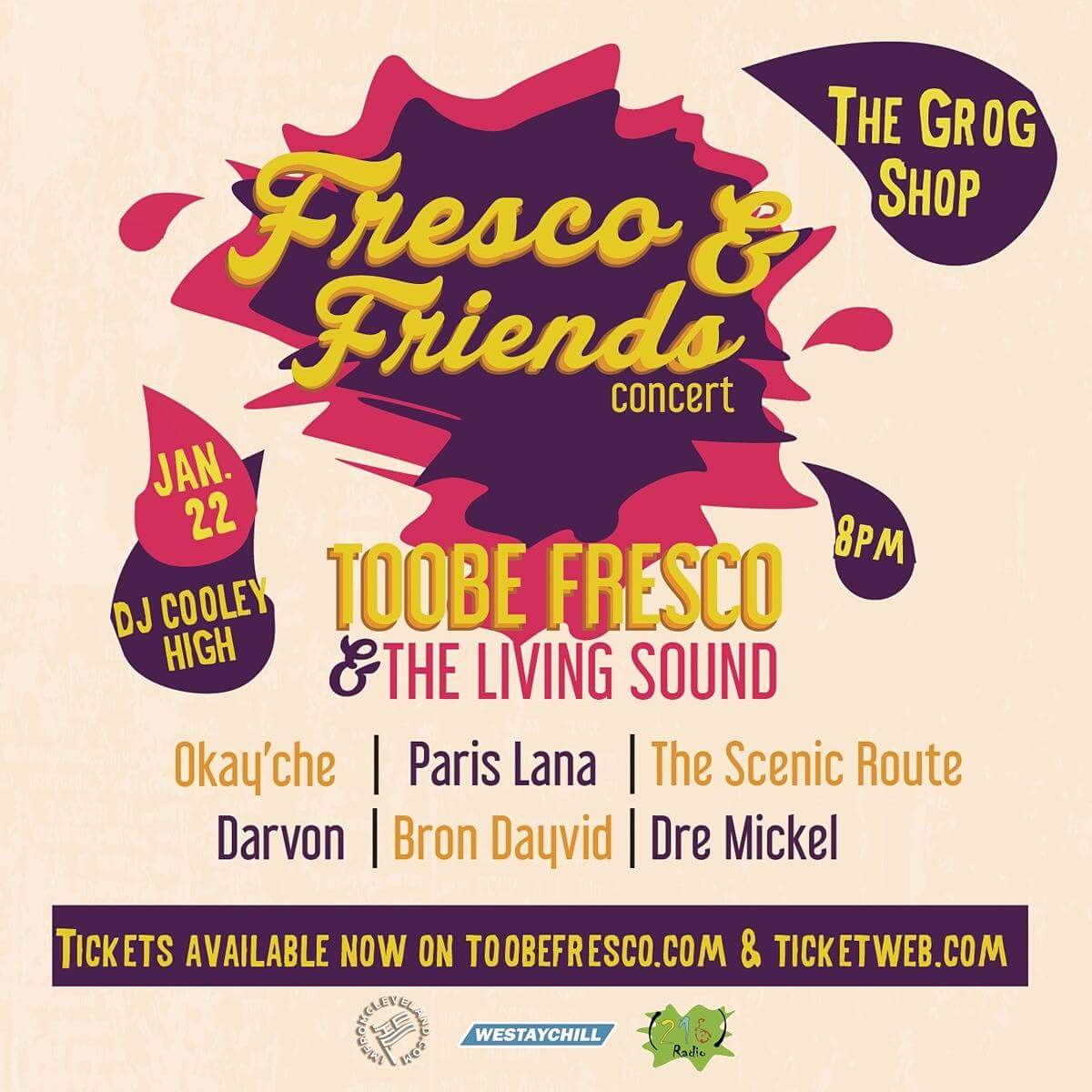 Fresco & Friends @ The Grog Shop