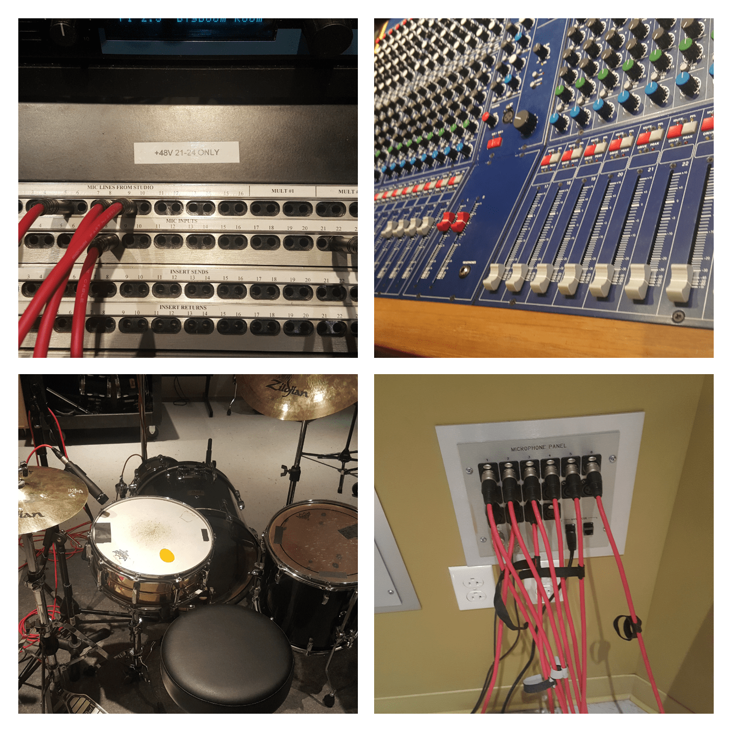 Drum Recording TLAudio M4