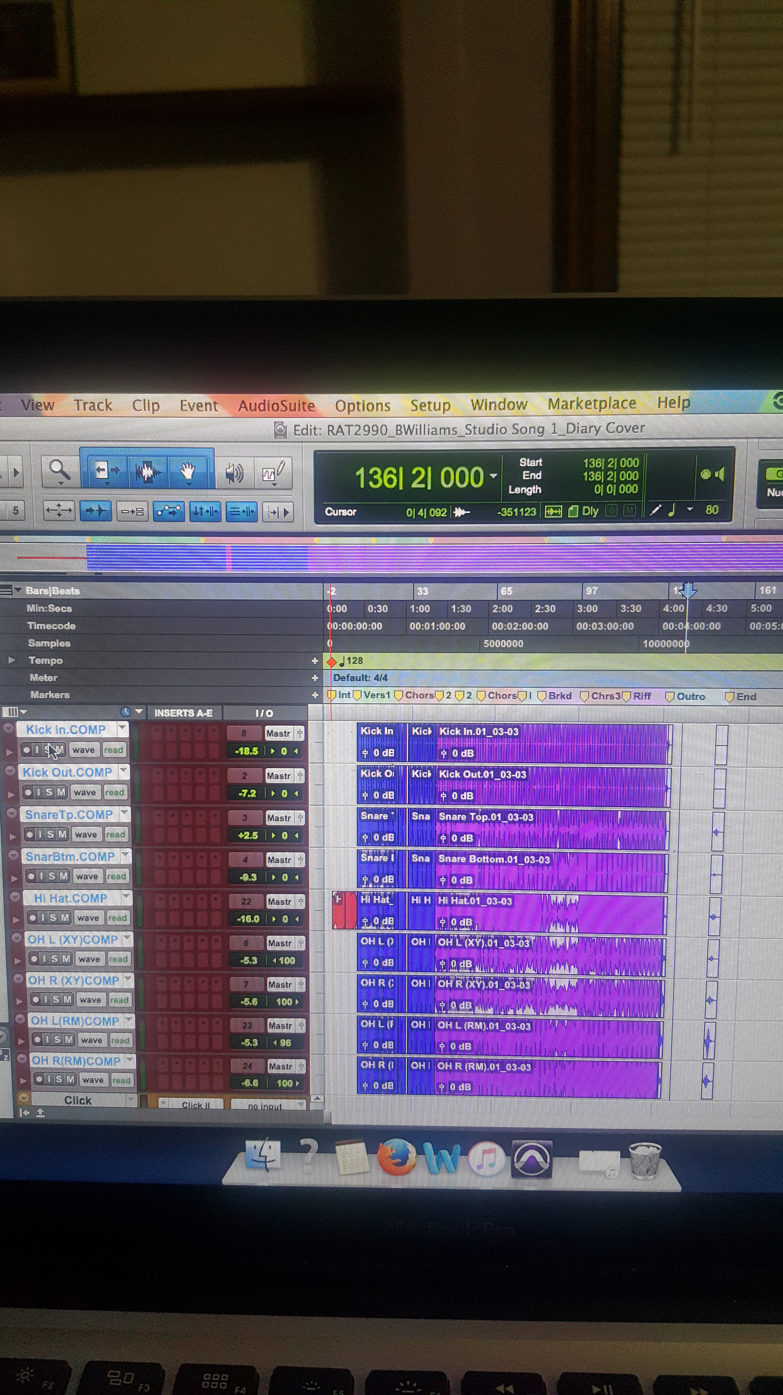 These Walls Drum Comps