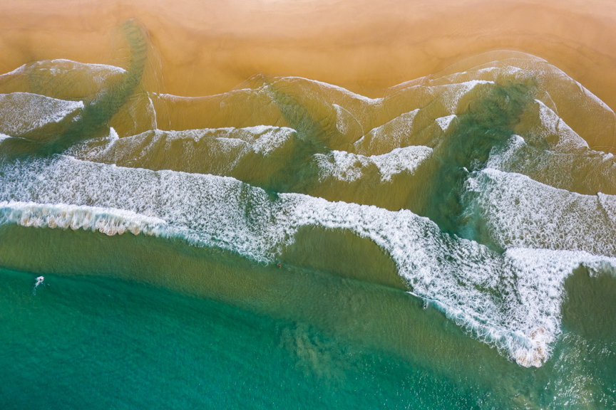 Three Rips - Aerial Artwork