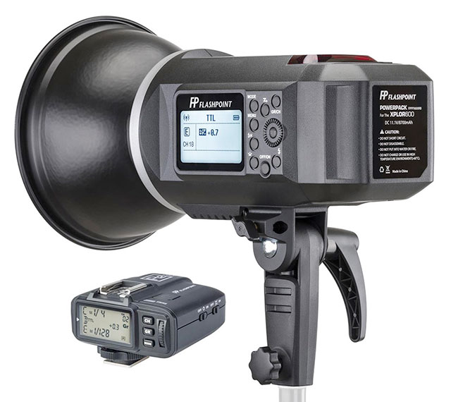 Flashpoint XPLOR 600 TTL HSS 600w/s Battery Flash for Sony