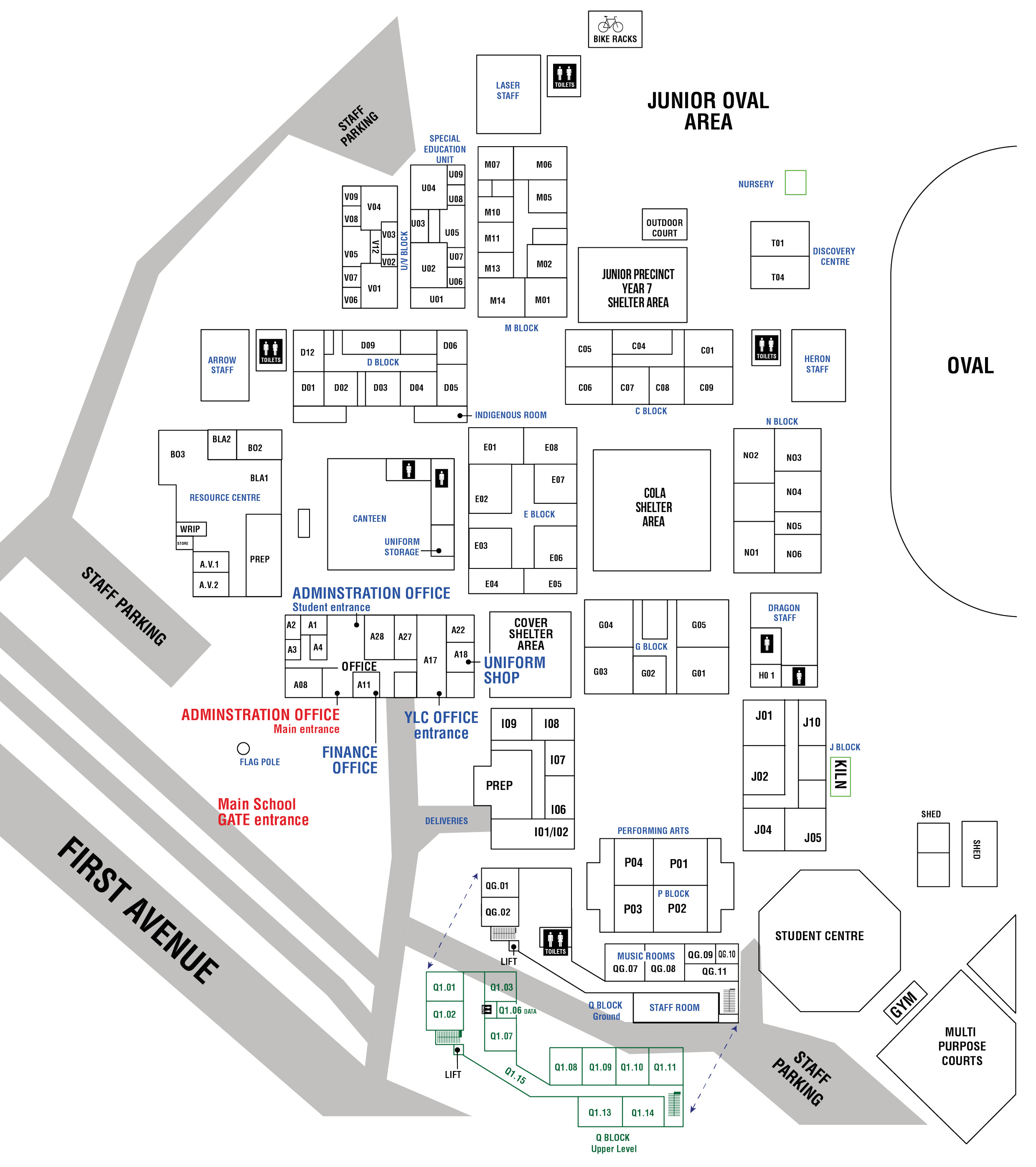 Maps and transport