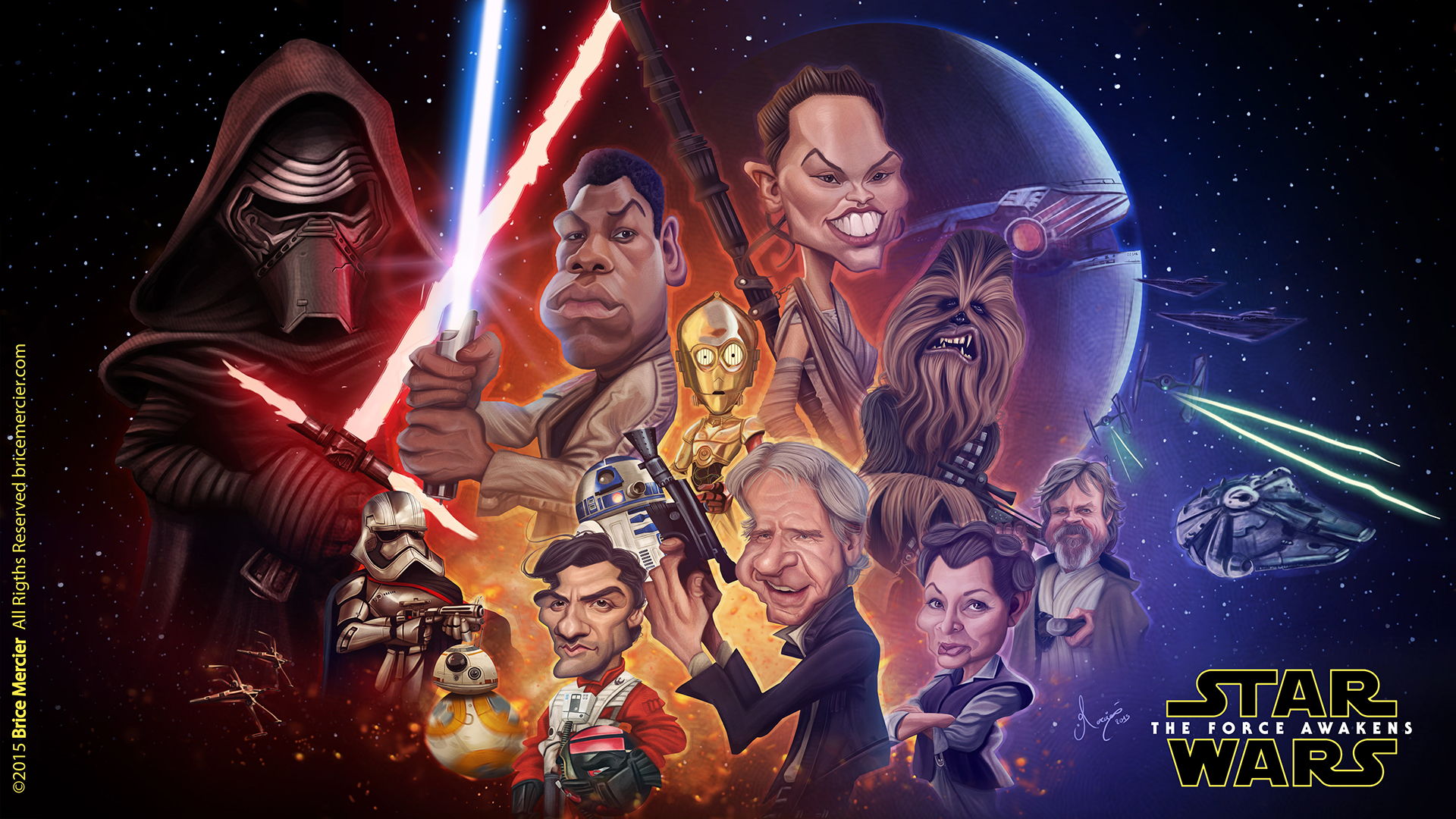 Fond d'écran The Force Awakens