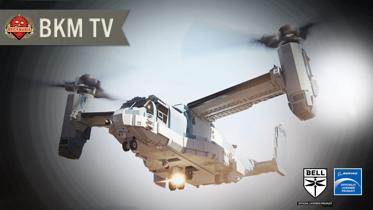 New MV-22 Osprey, MARSOC Raider Minifig, and Topside Dweller with