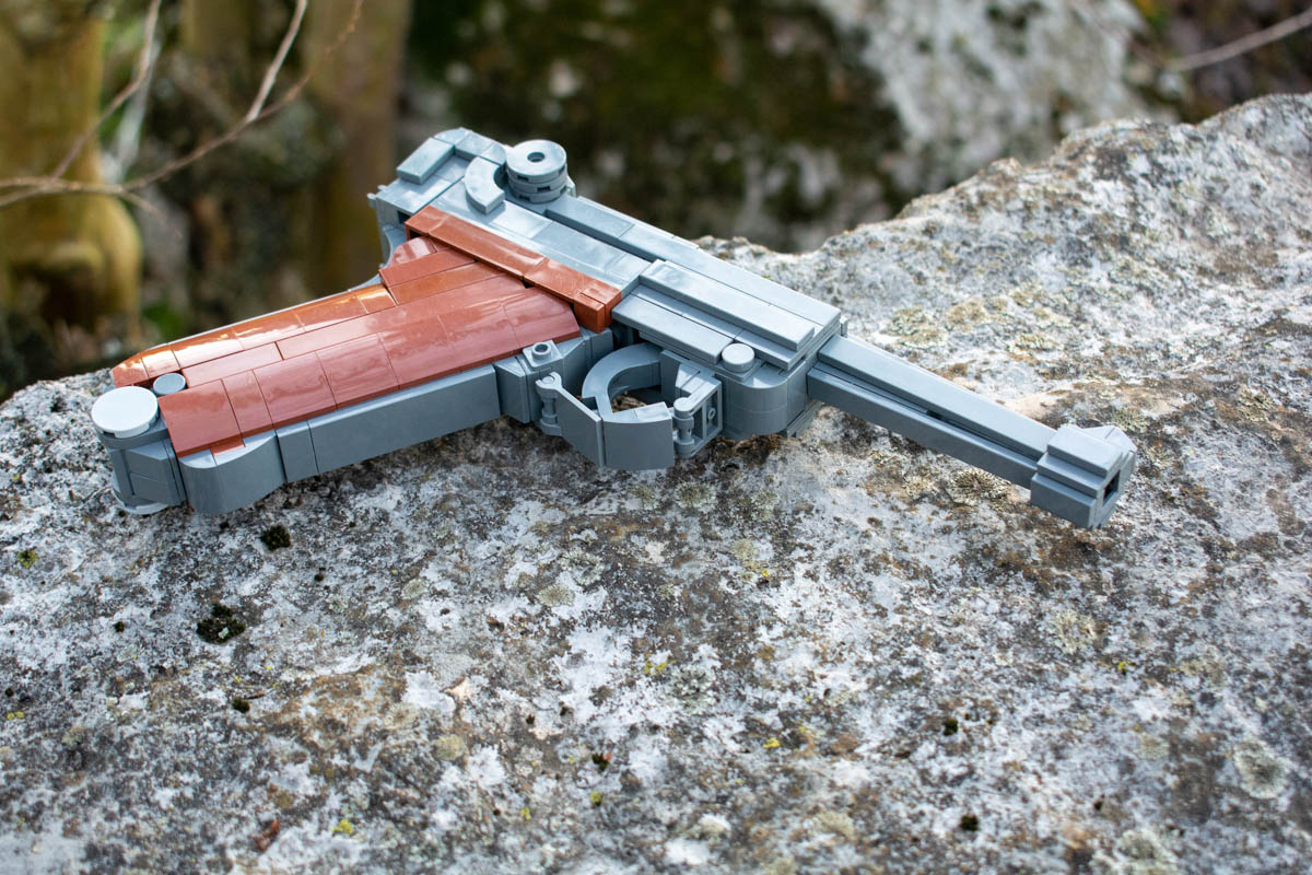 Luger P08, a LEGO Brick Replica by Cole Edmonson