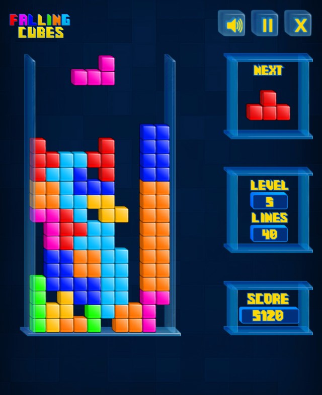 Falling Cubes Screenshot ALT