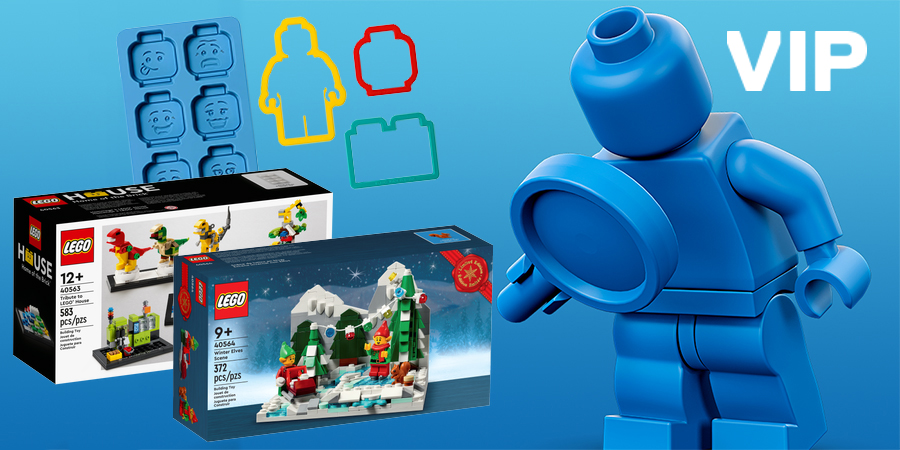 Lego vip weekend deals & gwp sets detailed