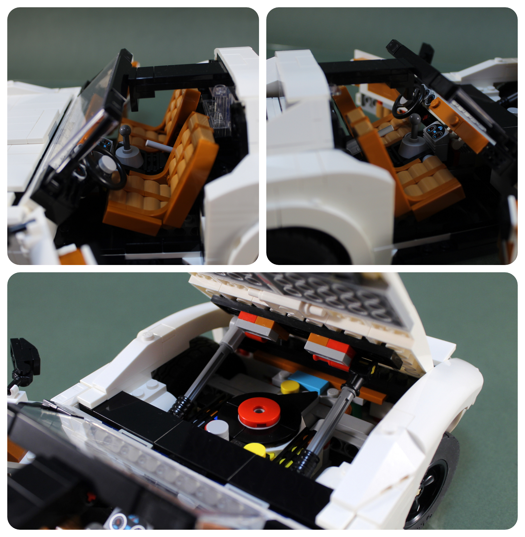 3 in 1 bundle Instructions for set #10295 alternative models (C373