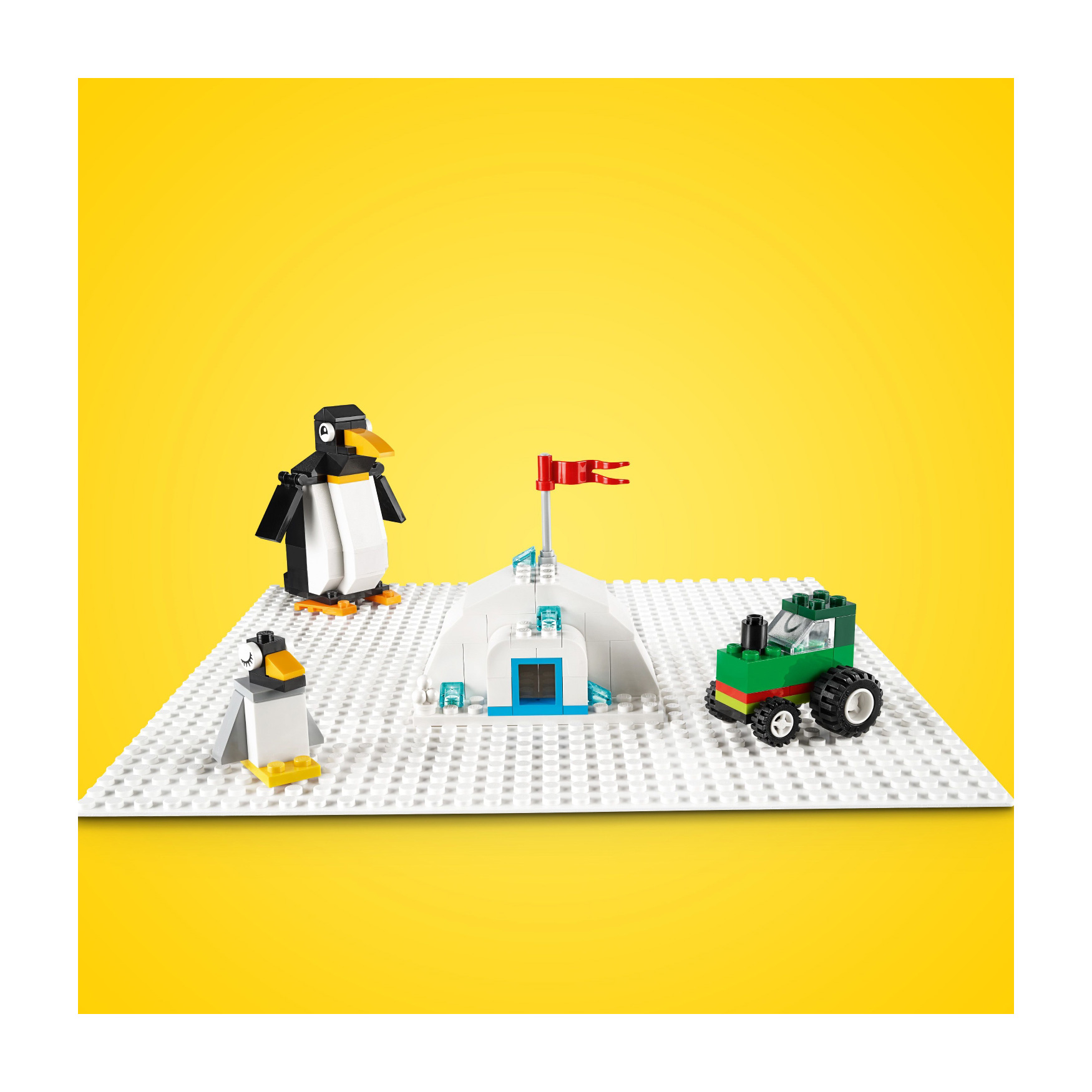 LEGO® White Baseplate 11026 - Image 2