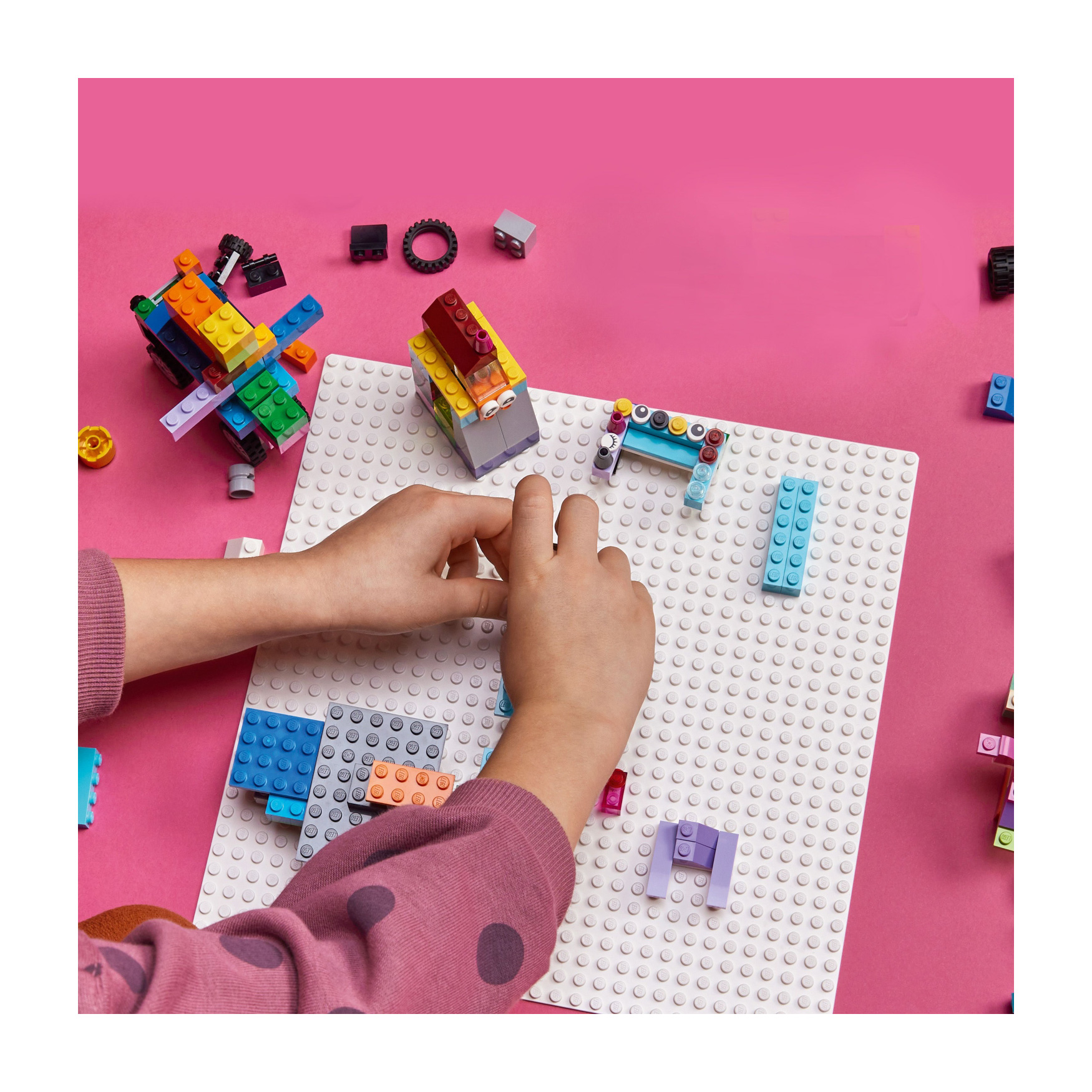 LEGO® White Baseplate 11026 - Image 4