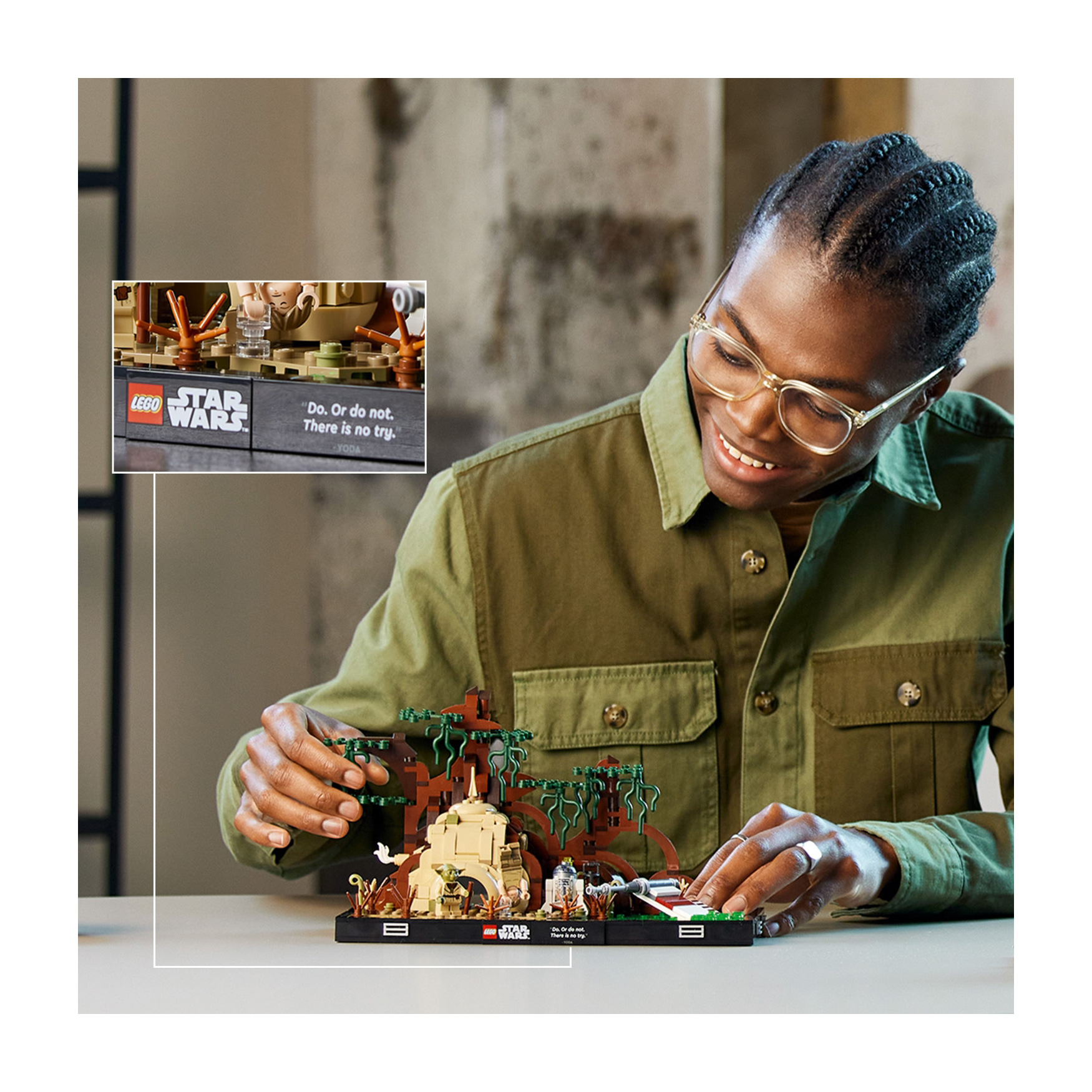 LEGO® Dagobah Jedi Training Diorama 75330 - Image 6