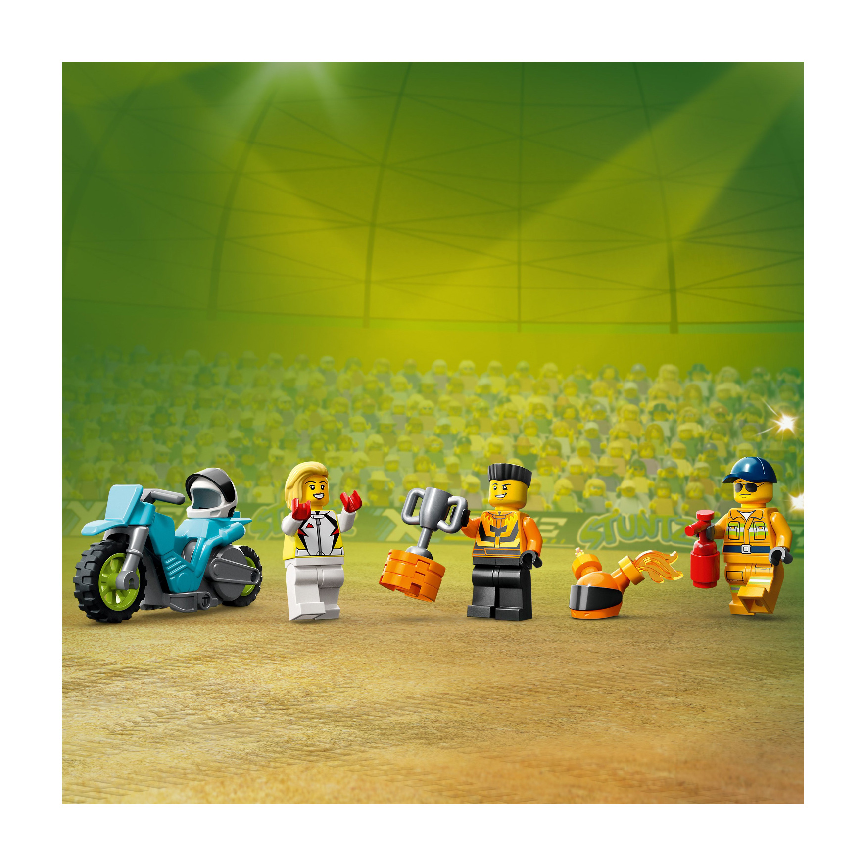 LEGO® Stunt Truck & Ring of Fire Challenge 60357 - Image 6