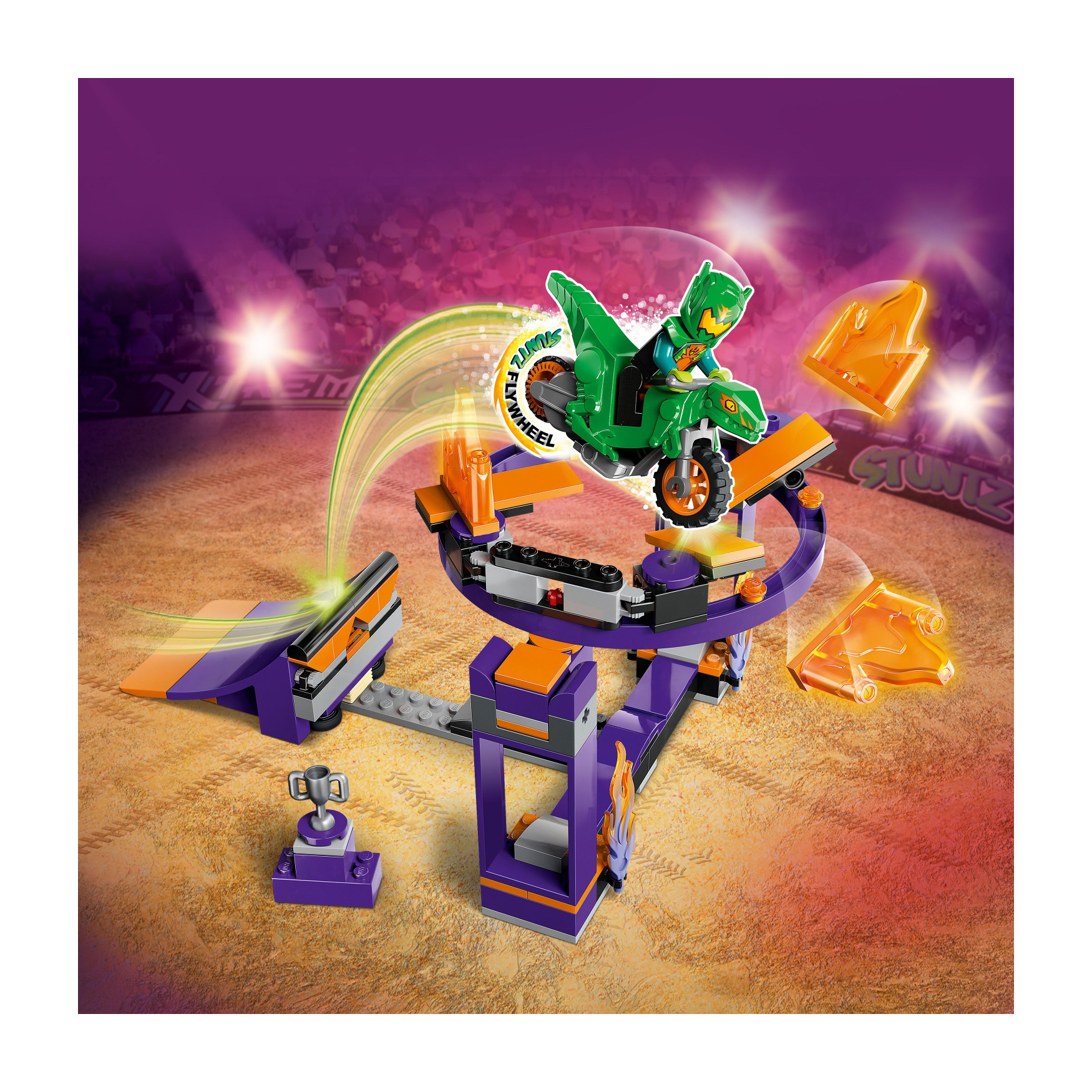 LEGO® Dunk Stunt Ramp Challenge 60359 - Image 4