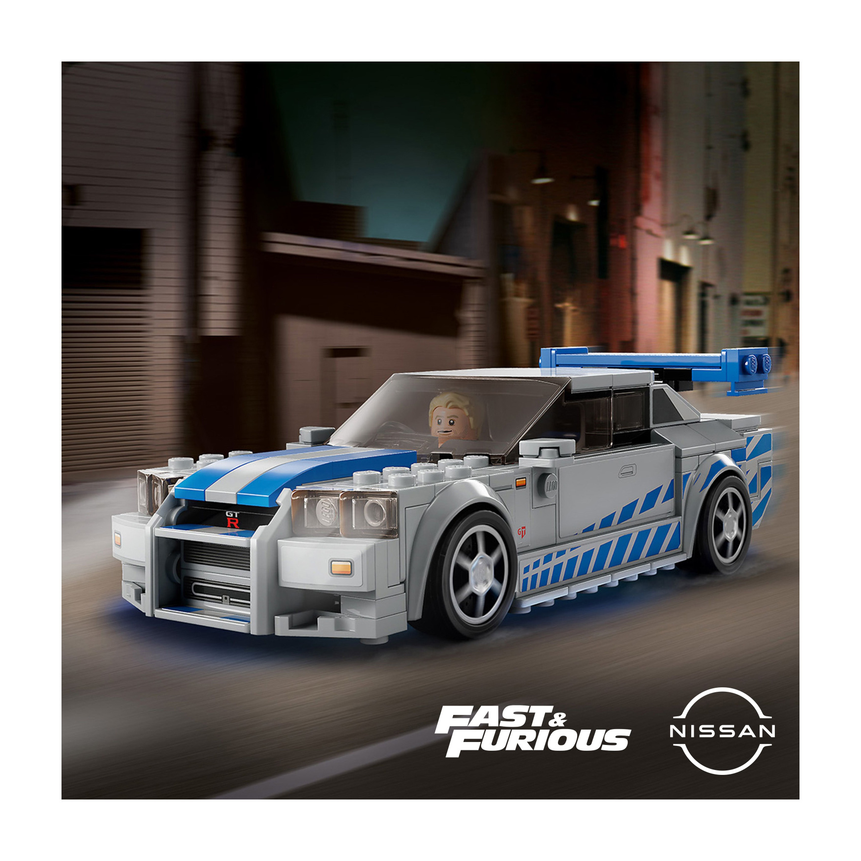 LEGO® 2 Fast 2 Furious Nissan Skyline GT-R (R34) 76917 - Image 4