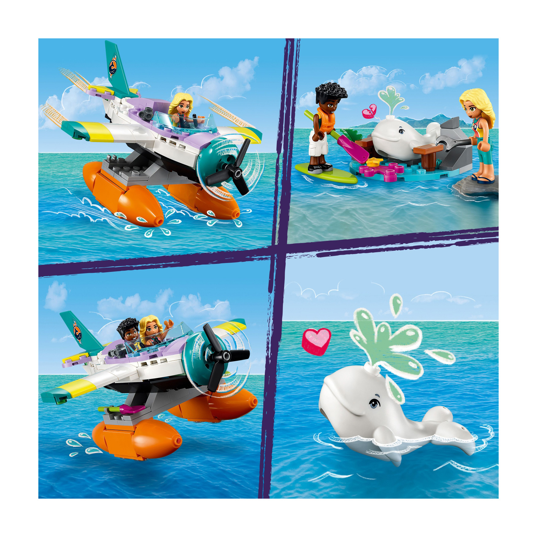 LEGO® Sea Rescue Plane 41752 - Image 5