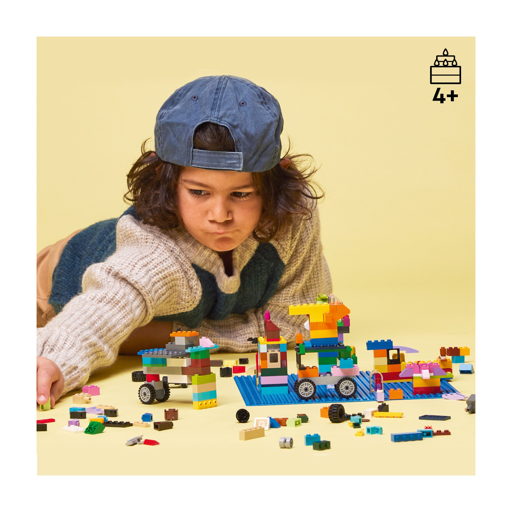 LEGO® Blue Baseplate 11025 - Image 6