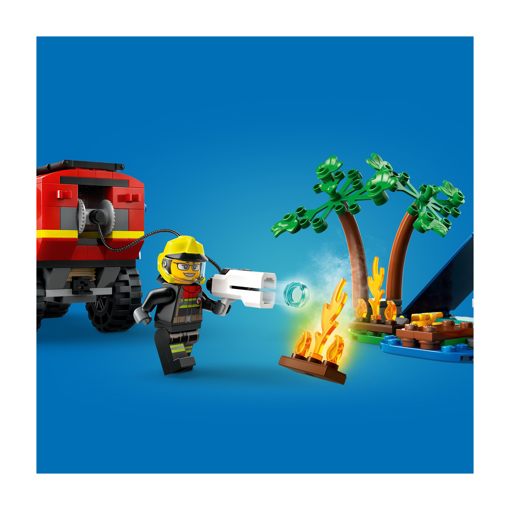 LEGO® 4x4 Fire Truck with Rescue Boat 60412 - Image 6