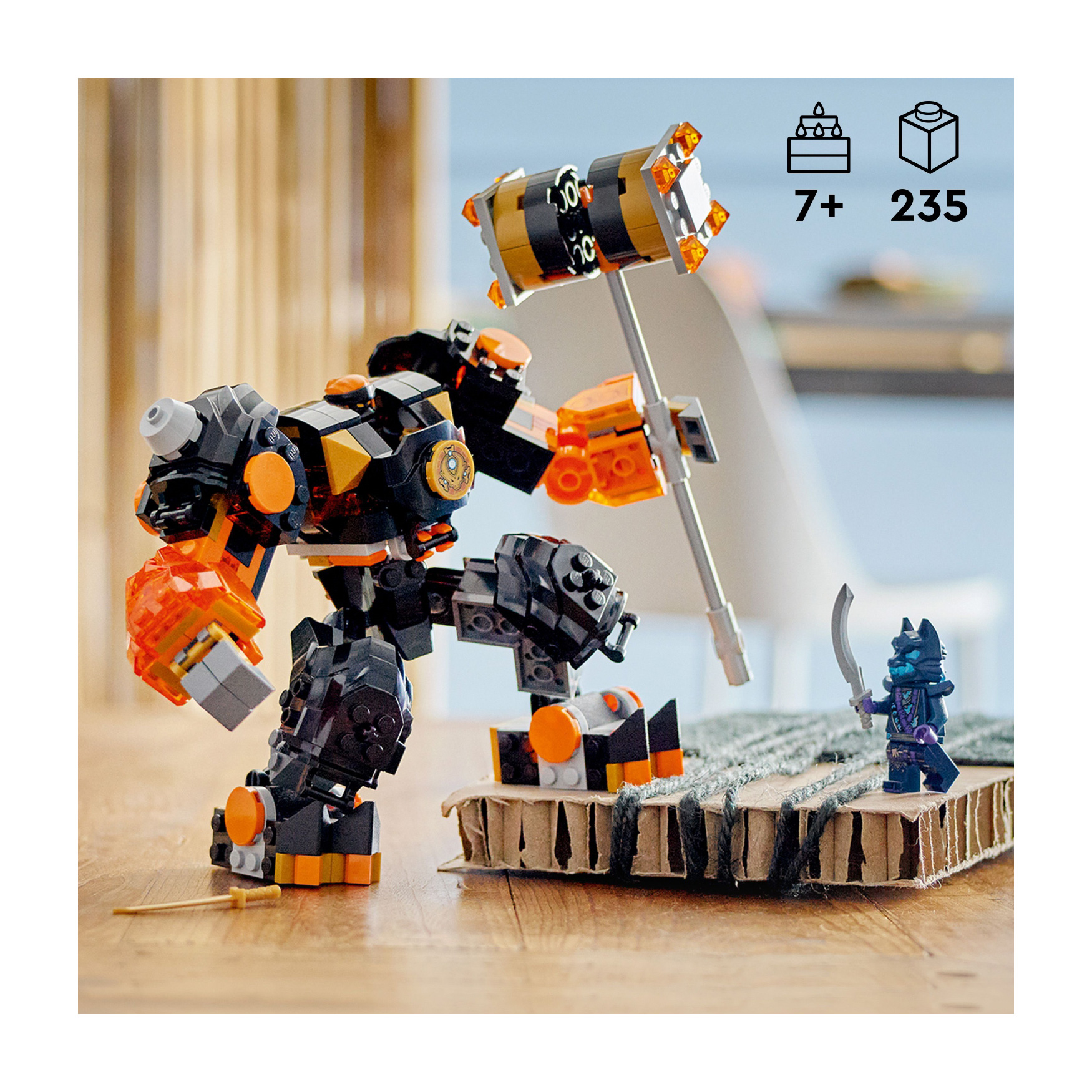 LEGO® Cole's Elemental Earth Mech 71806 - Image 3