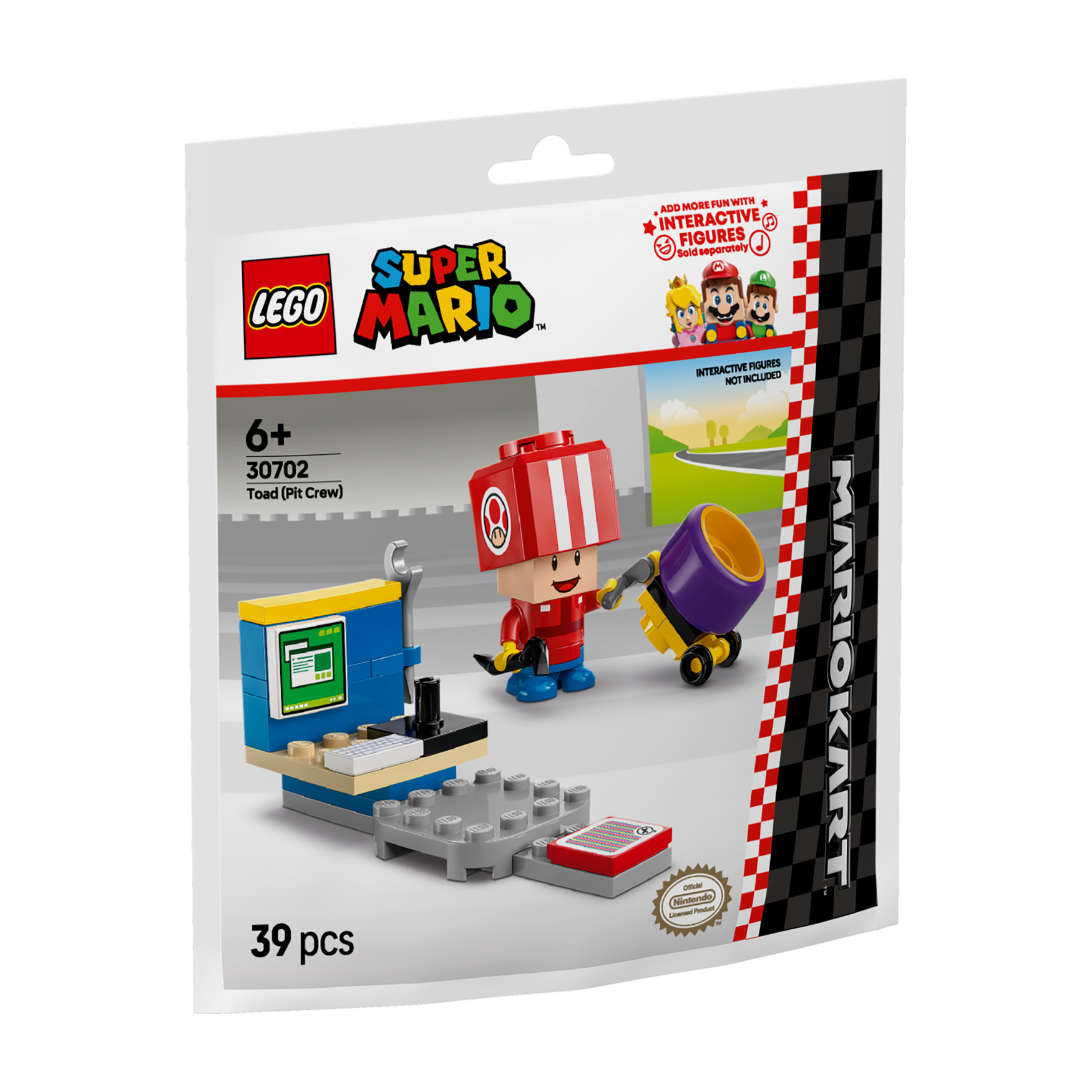 LEGO® Mario Kart™ Toad (Pit Crew) 30702