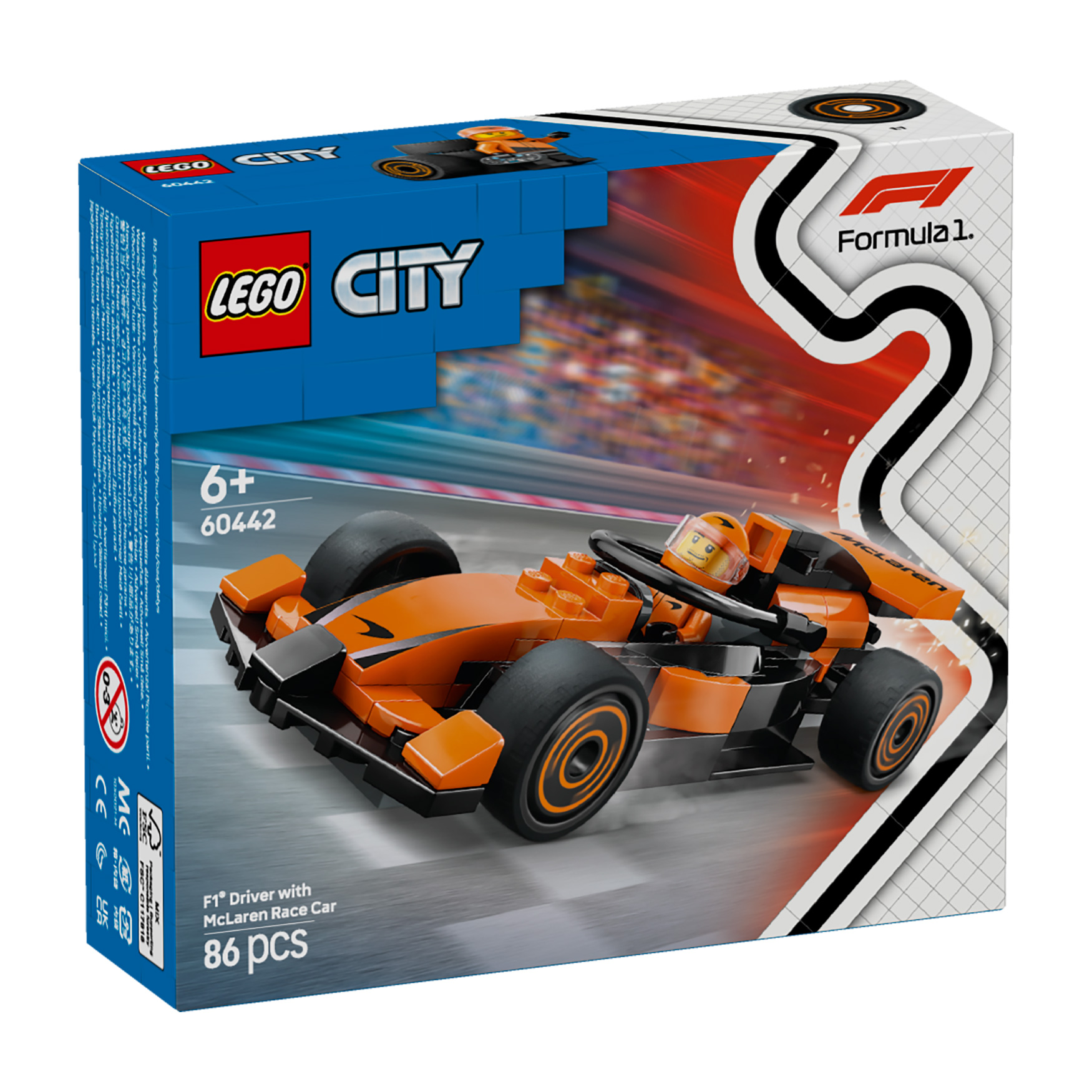 LEGO® F1® Driver with McLaren Race Car 60442