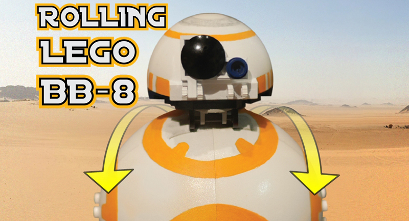 This Might Be the Coolest Rolling LEGO BB-8 That We Have Ever Seen