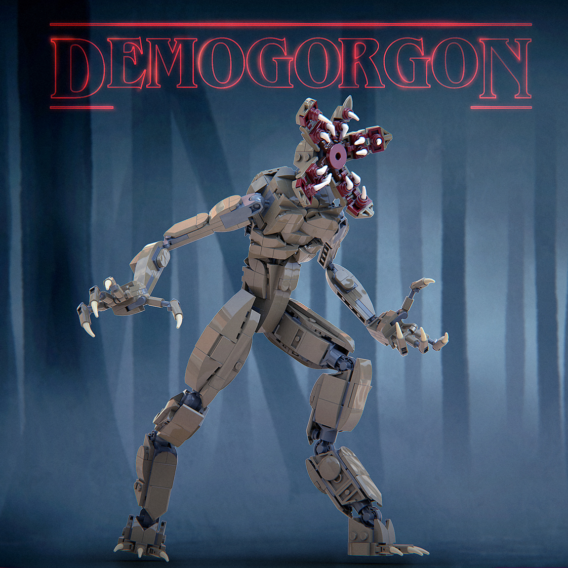 lego demogorgon moc