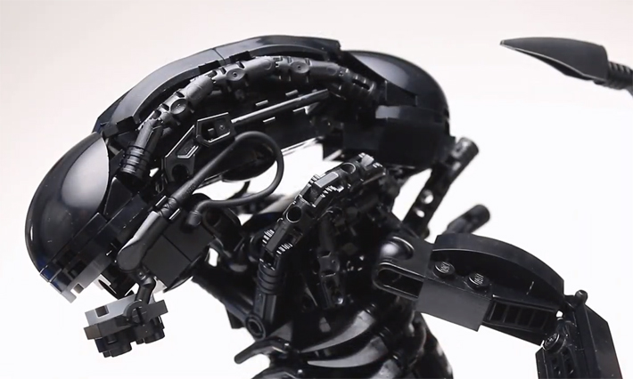 lego alien moc
