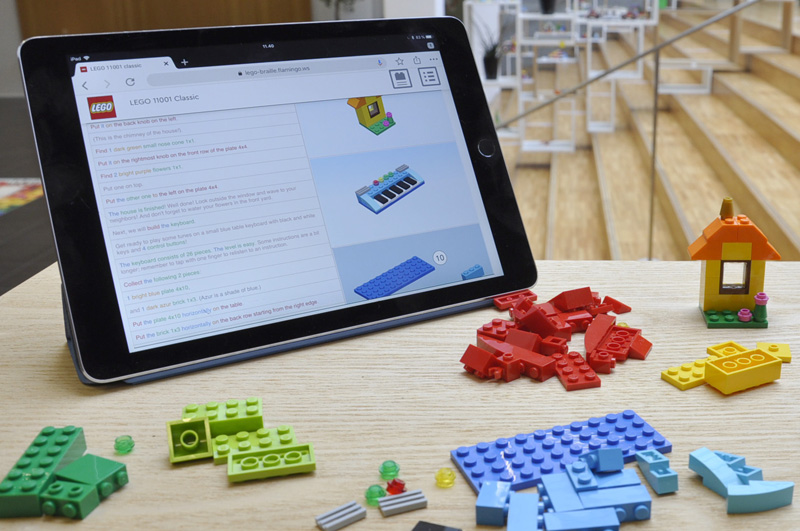 The LEGO Group Announces LEGO Audio and Braille Building Instructions
