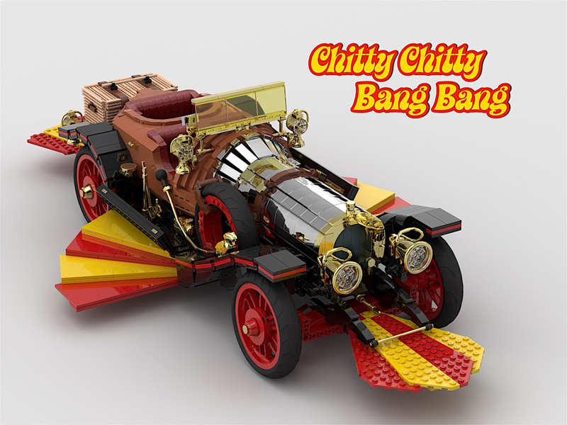 chitty chitty bang bang diecast car