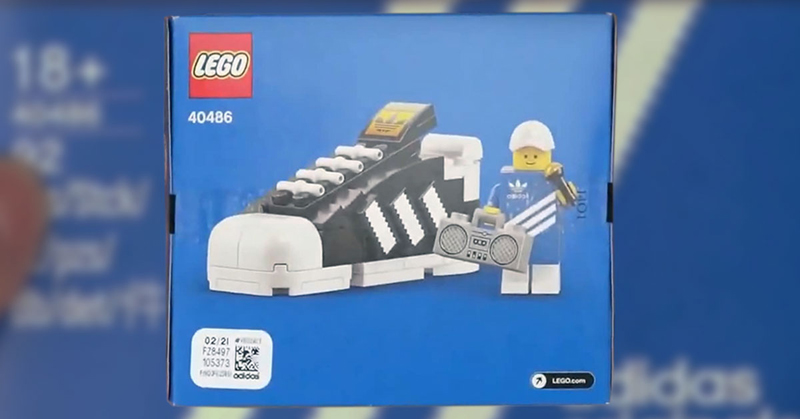 LEGO Mini Adidas Originals Superstars
