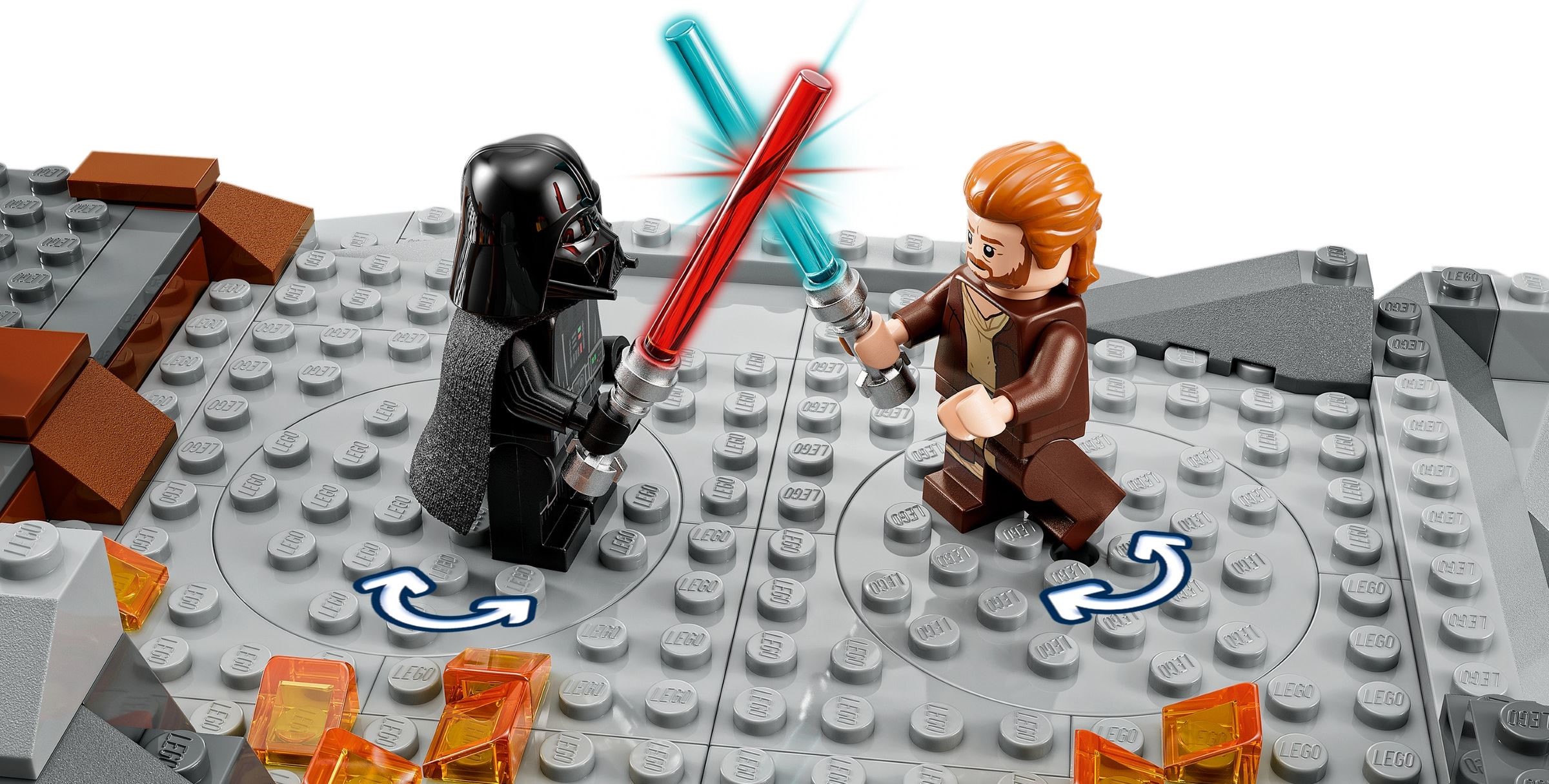 Obi-Wan Kenobi vs. Darth Vader (75334 