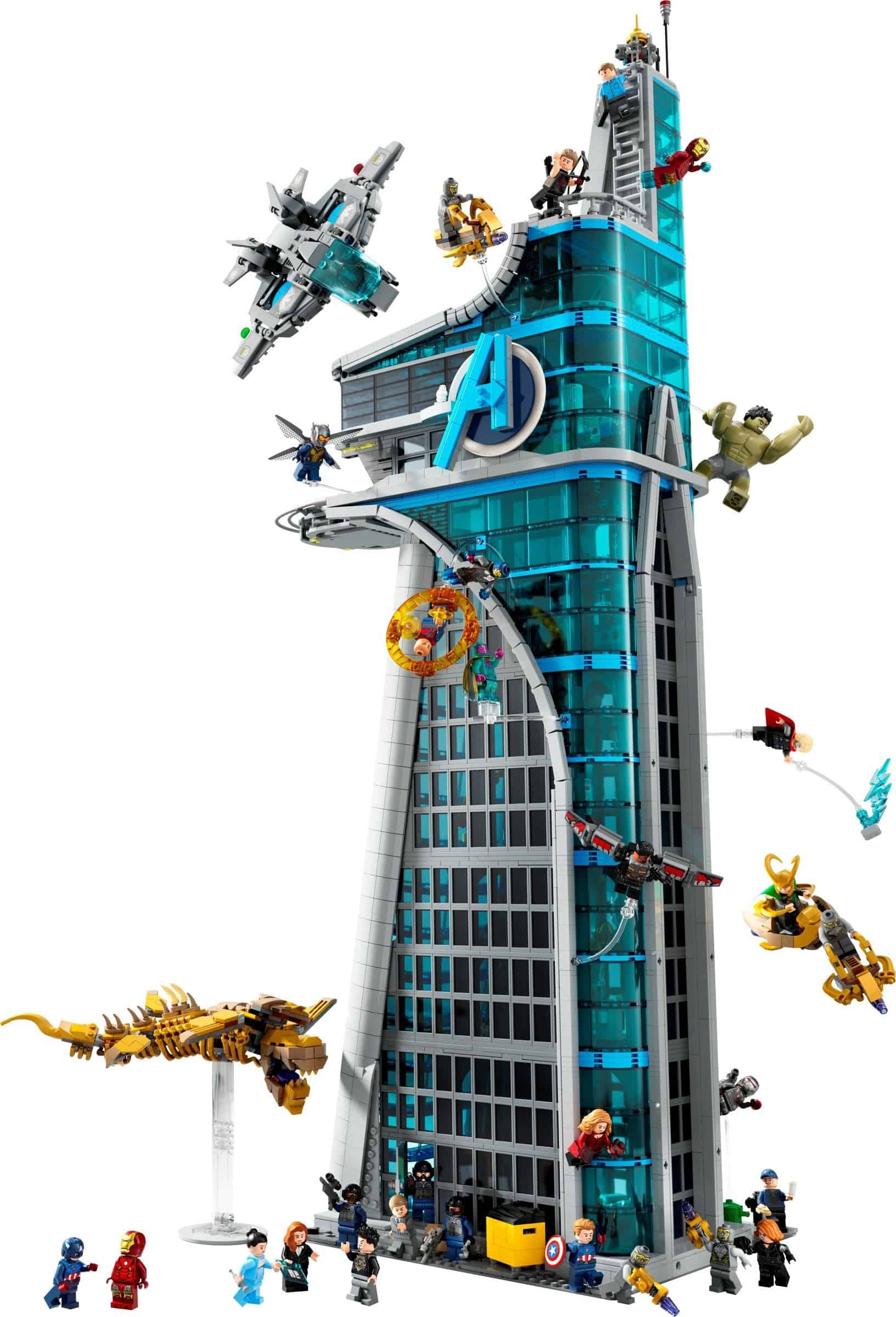 The Massive LEGO Marvel Avengers Tower 76269 Assembles All of