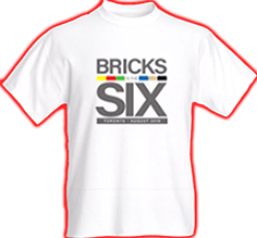 Bricks in the Six 2021 T Shirt