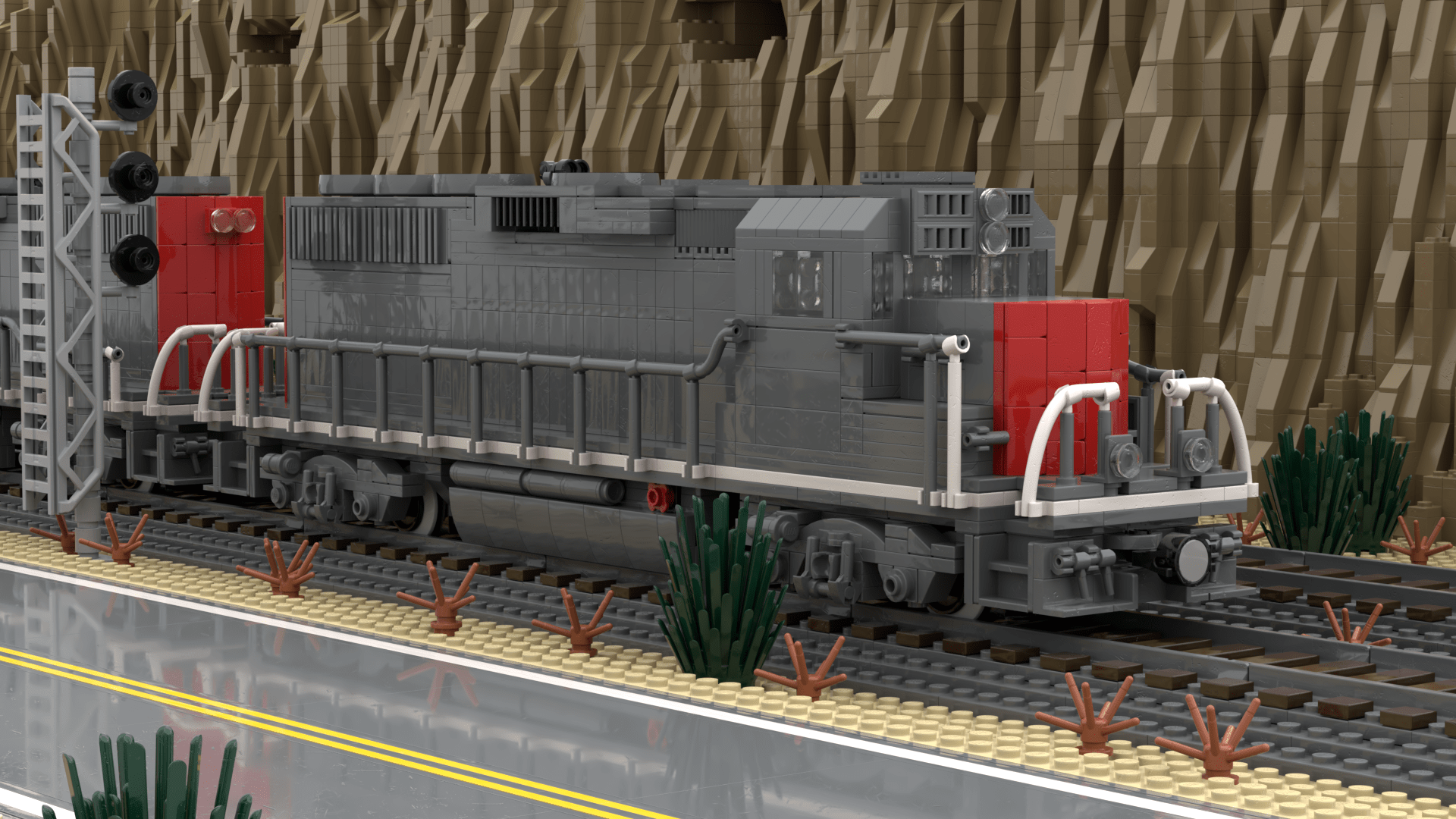 EMD GP60 – Brick Train Depot