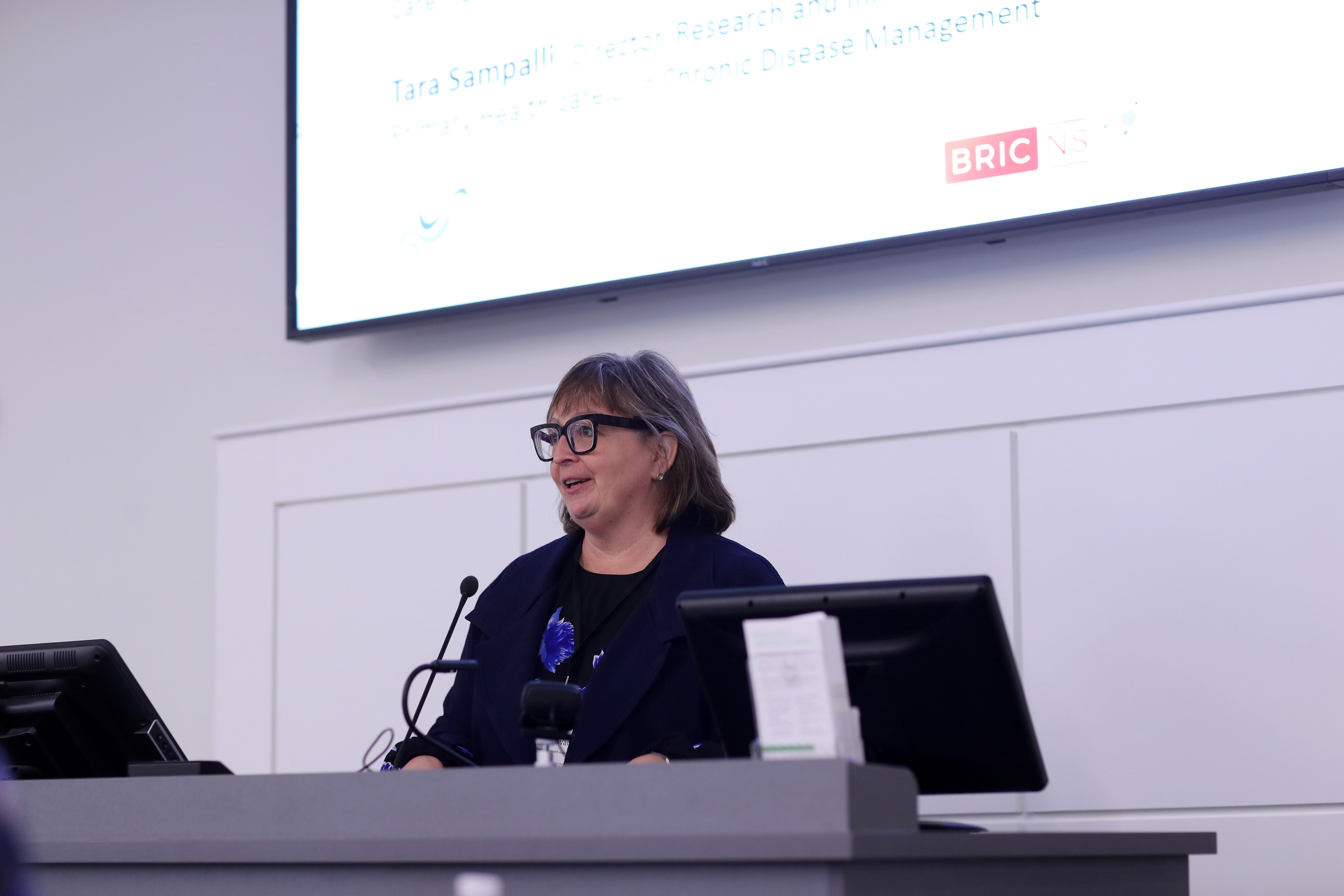 Lynn Edwards (Senior Director of Primary Health Care, Family Practice and Chronic Disease, Nova Scotia Health Authority) provides an overview of primary health care directions at NSHA