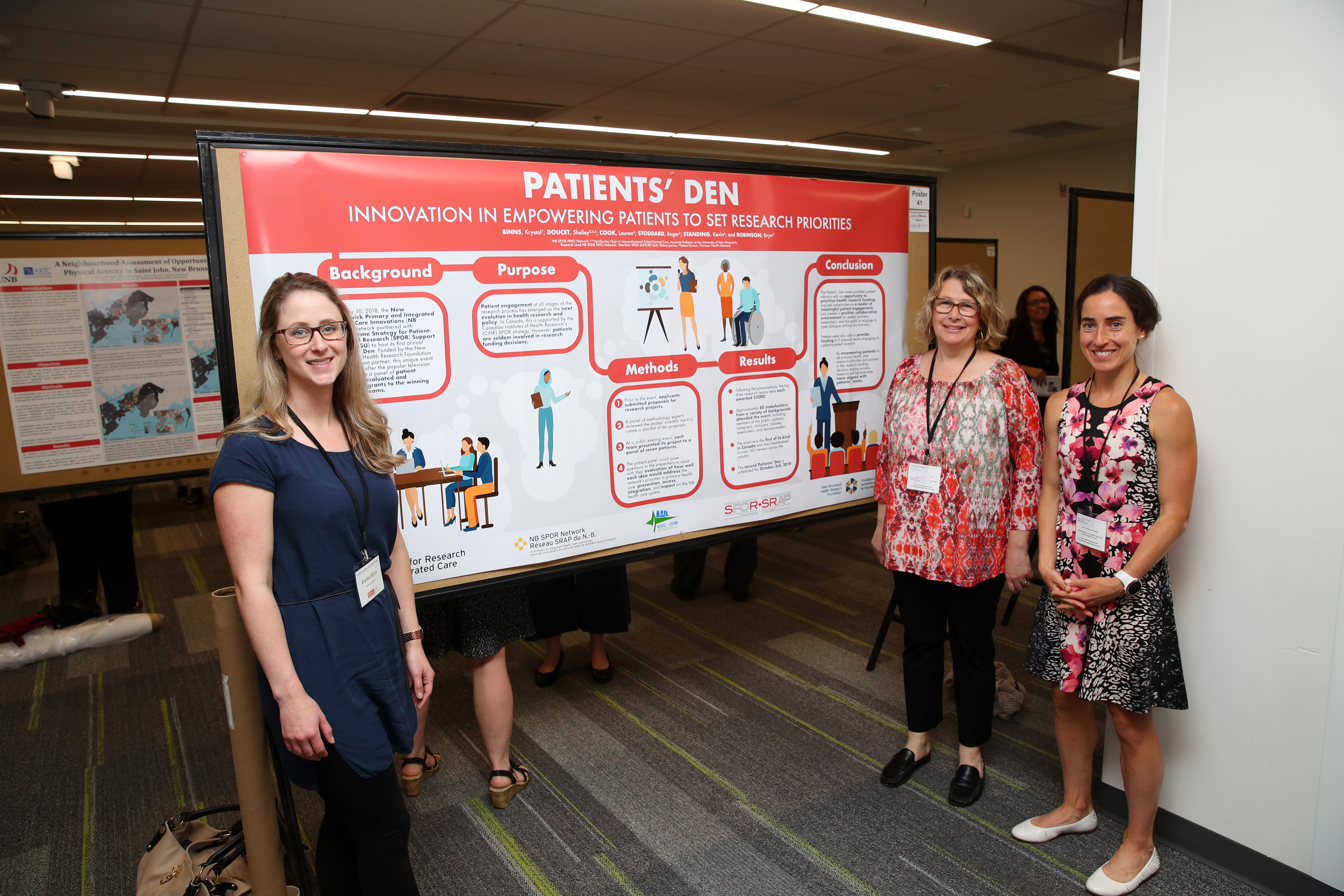 Representatives from the New Brunswick Primary and Integrated Health Care Innovations Network