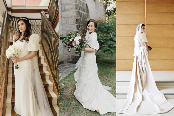Pretty Filipiniana Wedding Gowns Philippines Wedding Blog