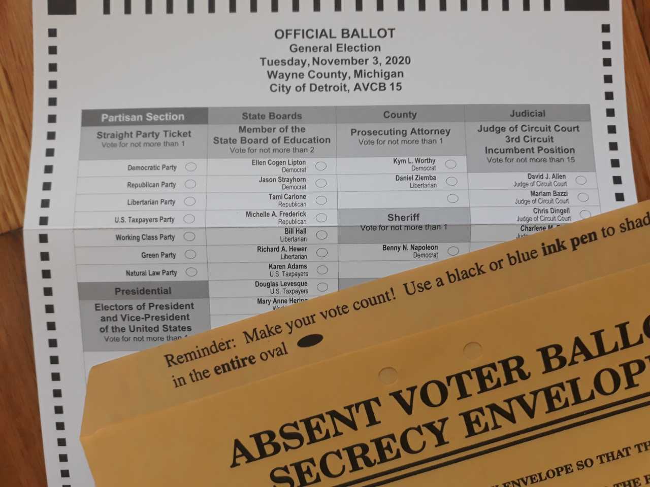 As absentee voting surges, Michigan Republicans seek to bar online