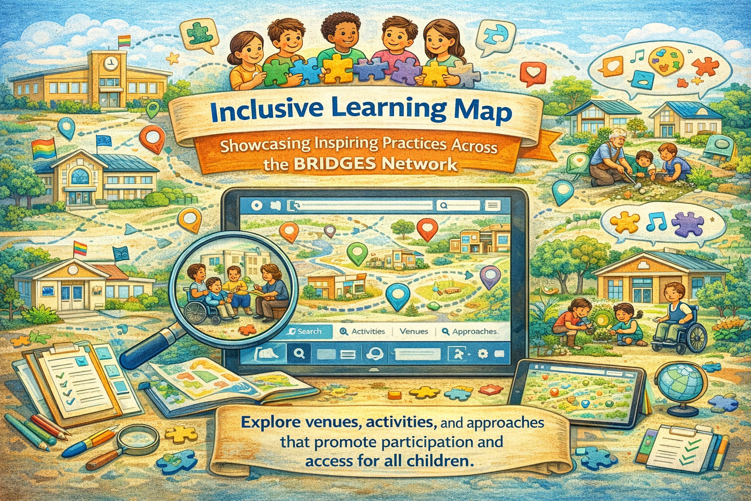 Bridges Learning Map.