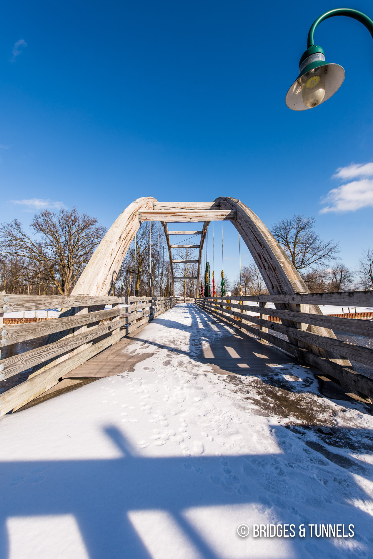 Au Gres Pedestrian Bridge